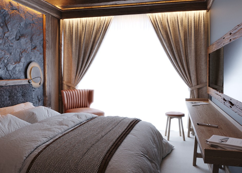 Шале 6-местный 3-комнатный (№7)