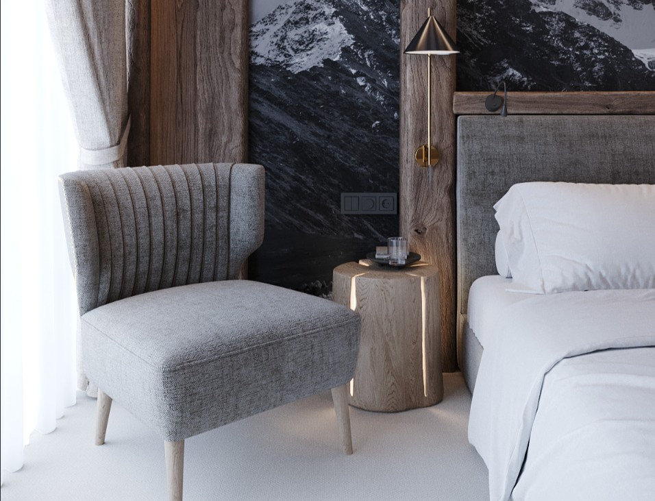 Шале 6-местный 3-комнатный (№7)