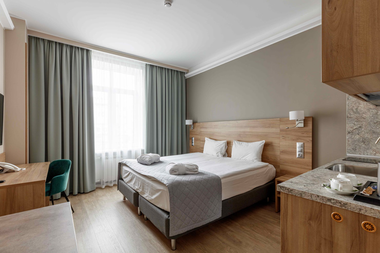 Фотография Апартаменты 2-местный (Стандарт)