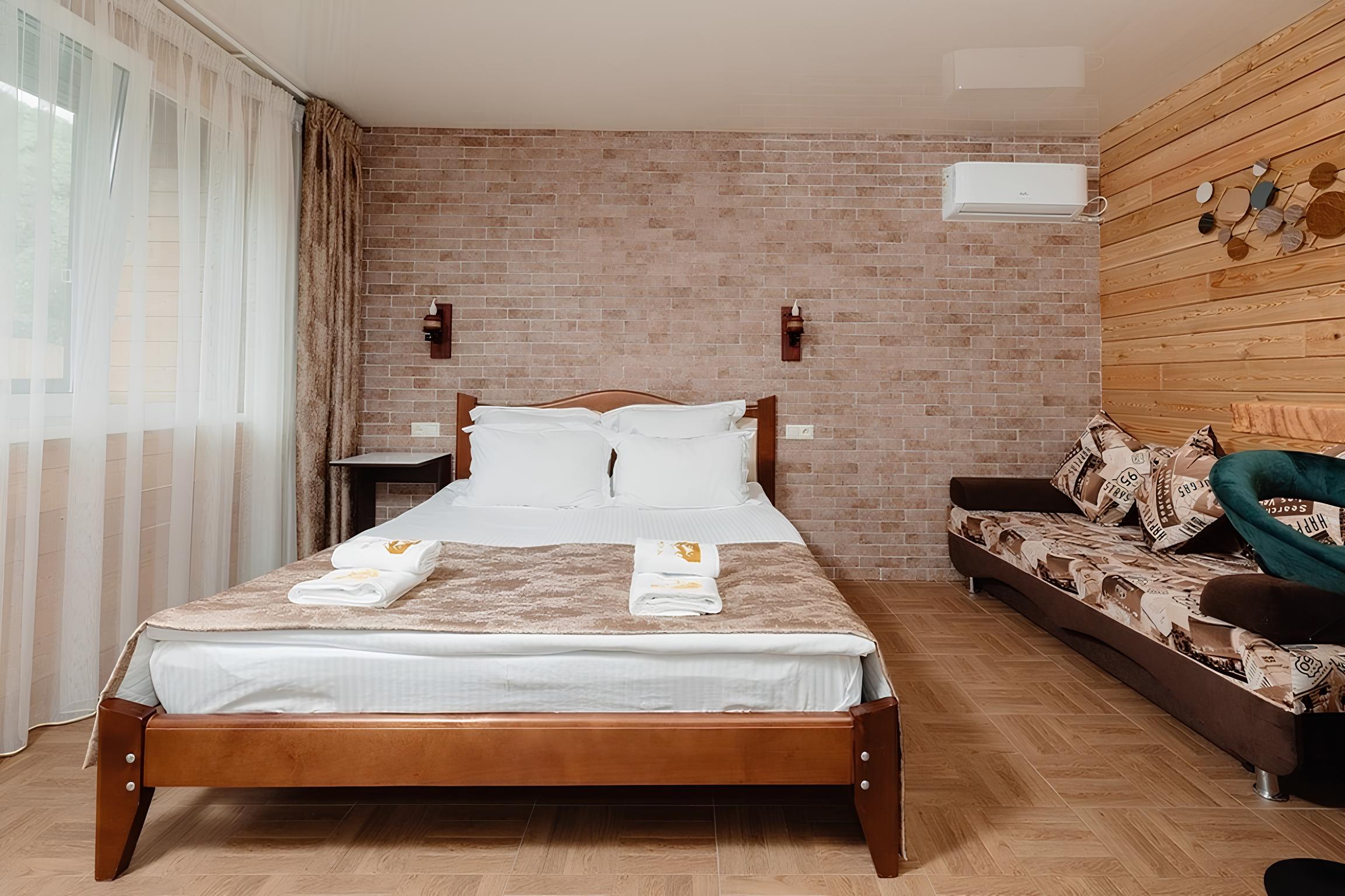 Апартаменты Студио 2-местный 1-комнатный (отдельный вход)