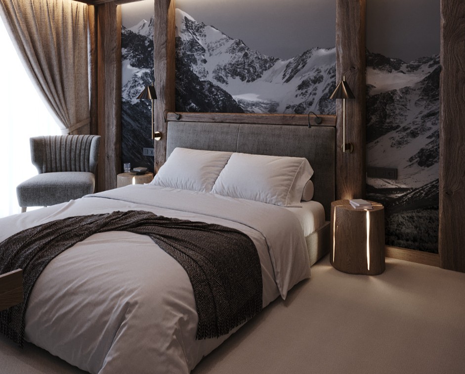 Шале 6-местный 3-комнатный (№7)