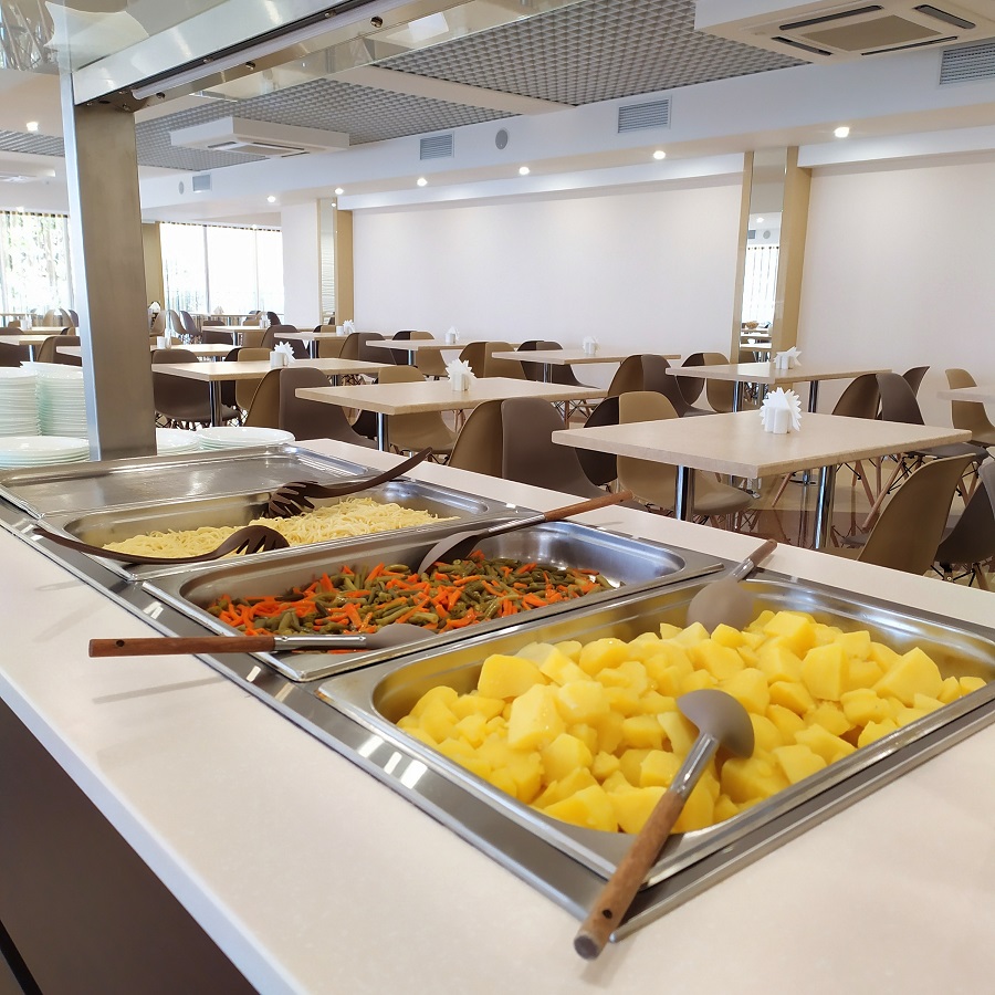 Сервировка шведского стола