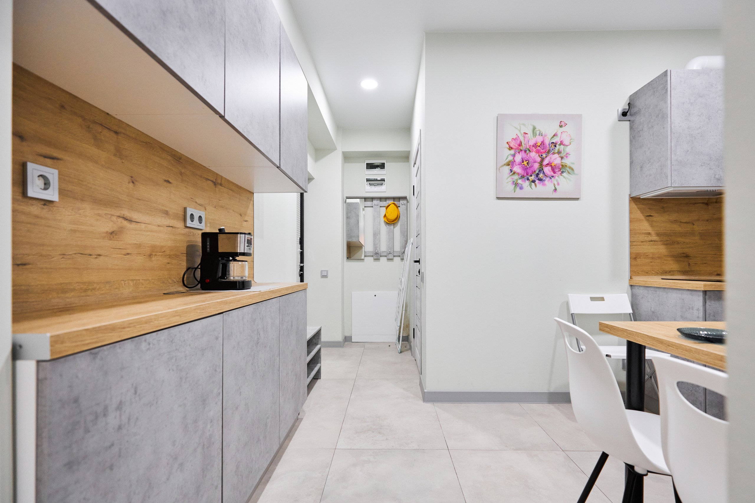 Апартаменты 5-местный 2-комнатный (с  кухней, Монако 102)