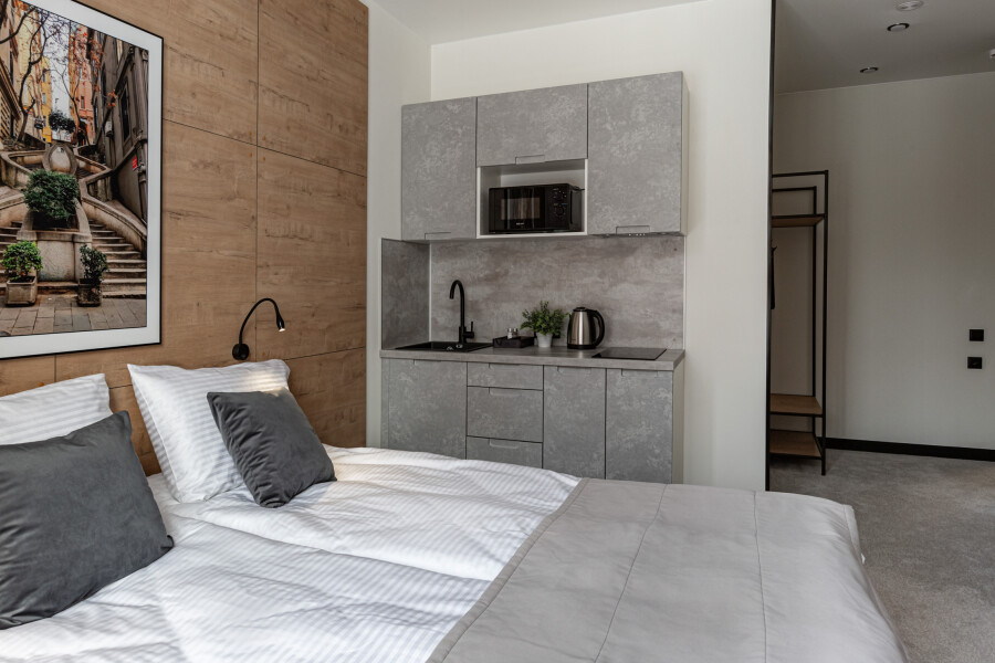 Студио 2-местный (DBLTWIN с мини-кухней)