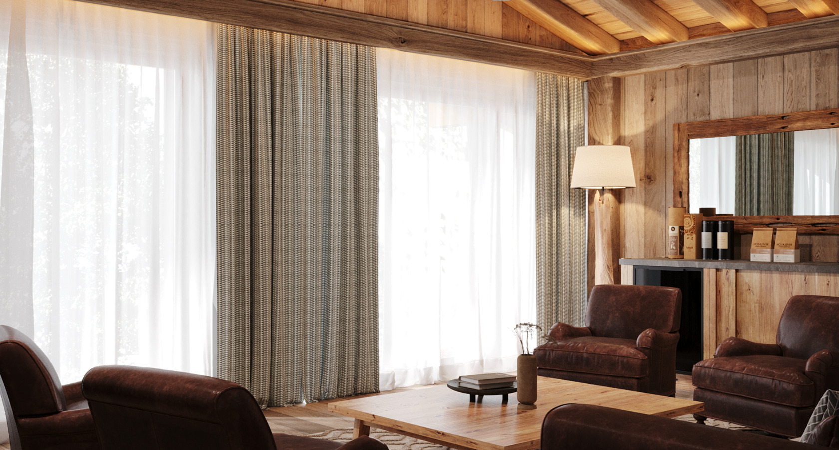 Шале 6-местный 3-комнатный (№7)