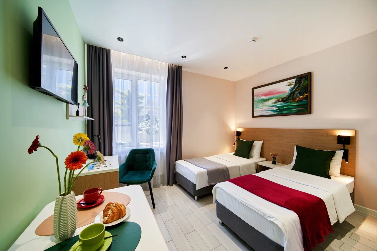 ПК 2-местный 1-комнатный №8 TWIN/DBL