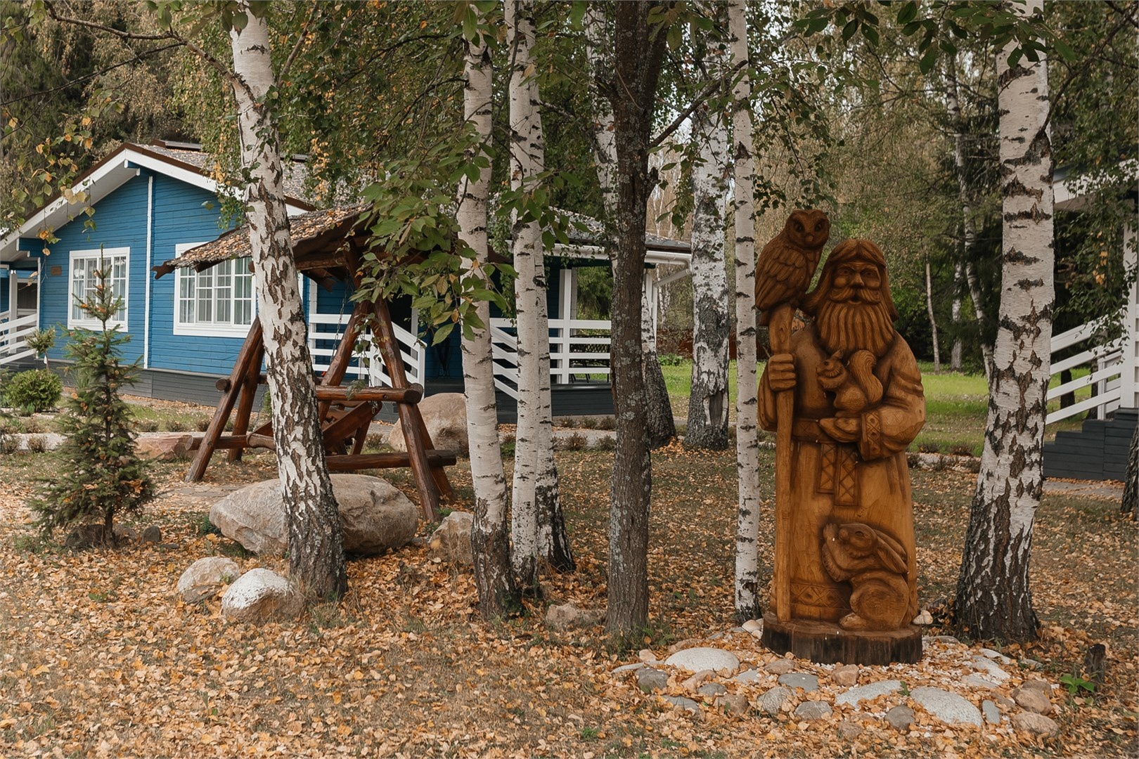 Коттедж 2-местный 1-комнатный (Лесной)