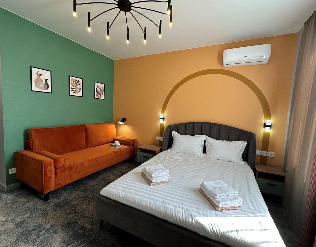 Стандартный плюс 2-местный (с балконом, вид на море)