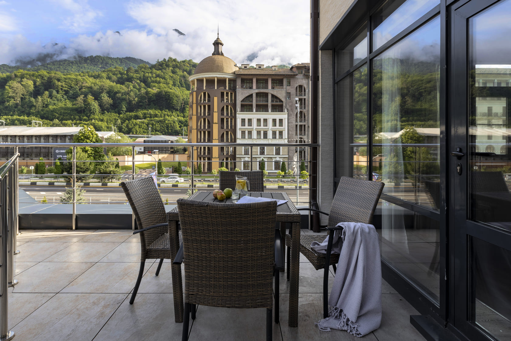 Апартаменты 4-местный (с террасой)