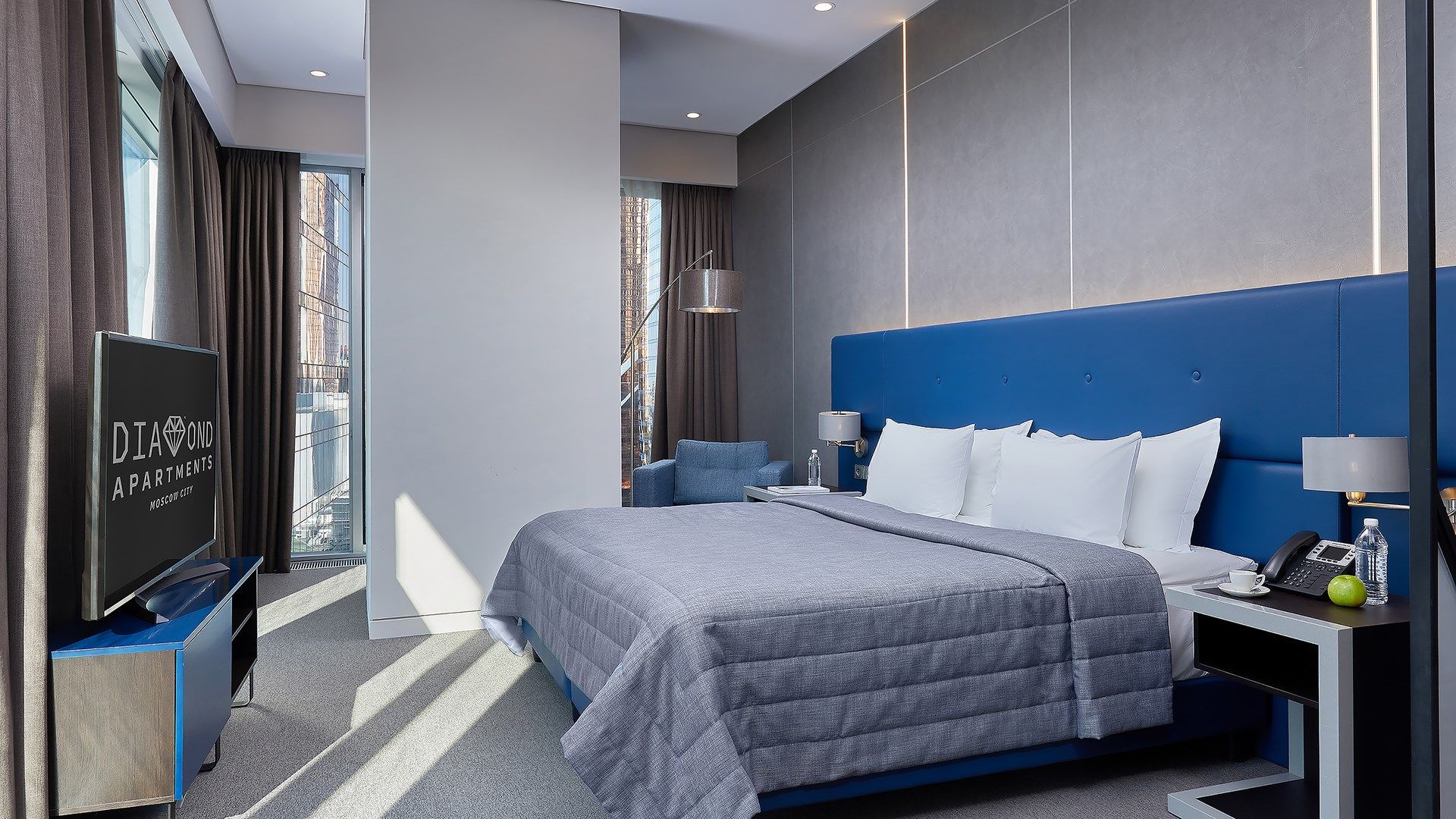 Фотография Апартаменты 2-местный (DBL угловая студия)