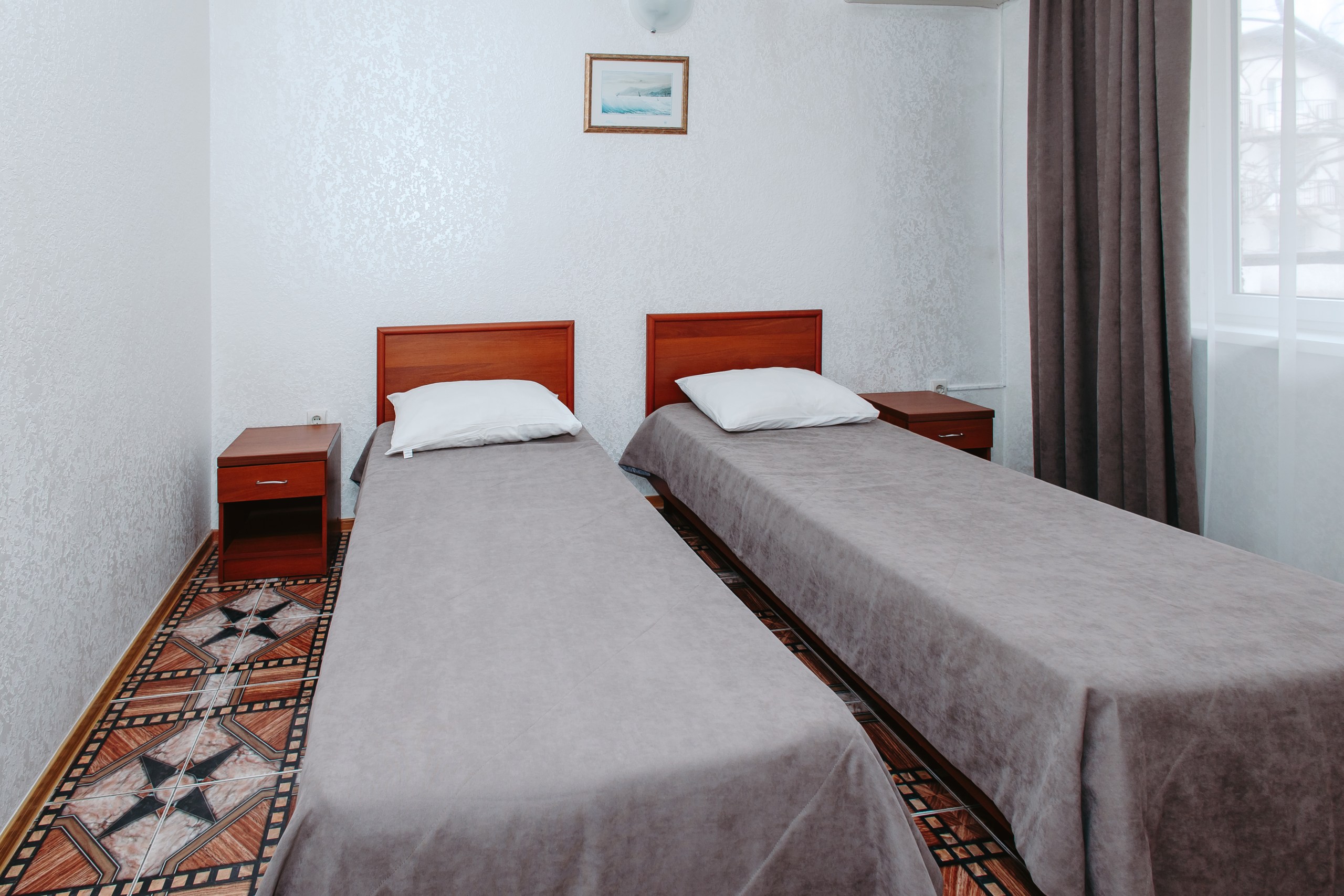 Стандартный 2-местный 2-комнатный (вид на море, 2 сан.узла)