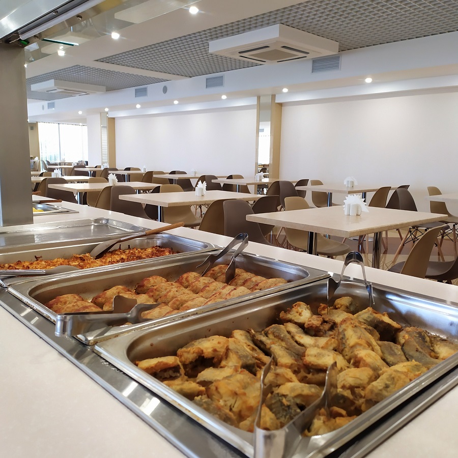 Сервировка шведского стола