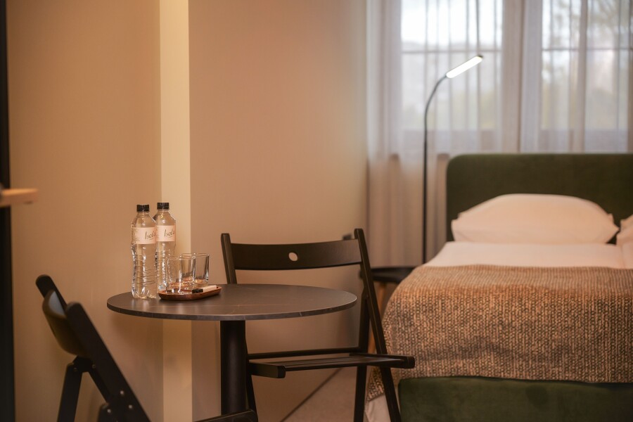 Стандартный 2-местный 1-комнатный (с 1 двуспальной кроватью)