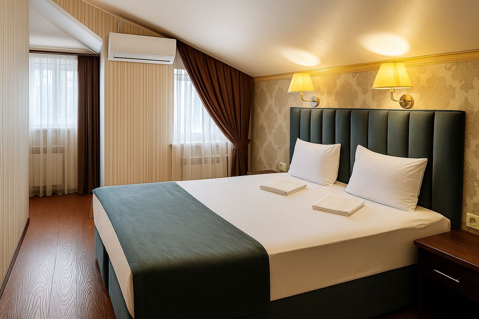 Стандартный мансарда 2-местный