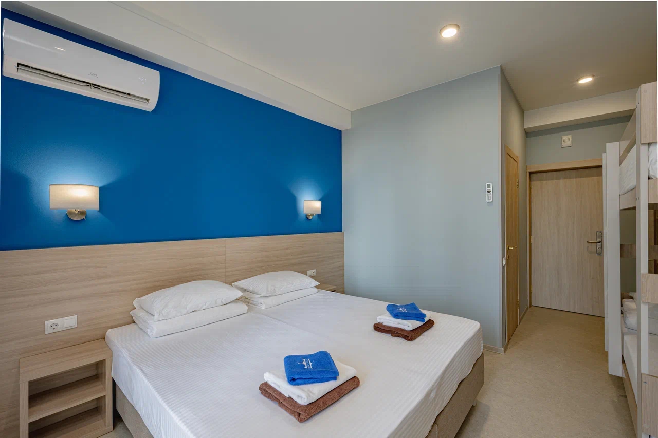 Семейный Комфорт 4-местный 1-комнатный (корпус Сембос)