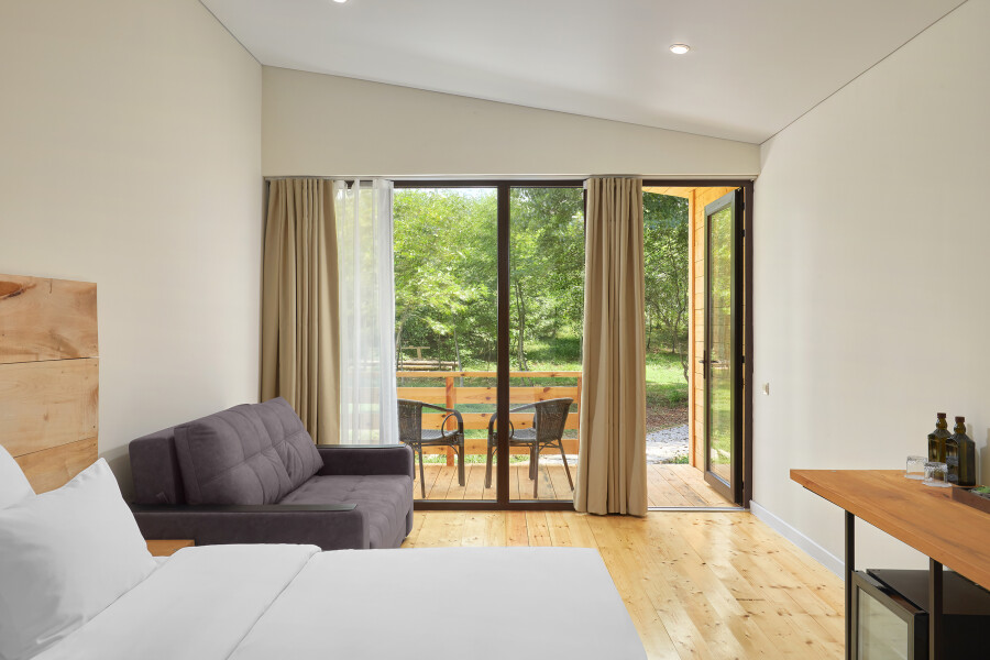 Коттедж 2-местный 1-комнатный