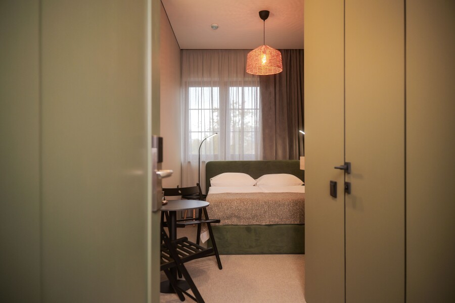 Стандартный 2-местный 1-комнатный (с 1 двуспальной кроватью)