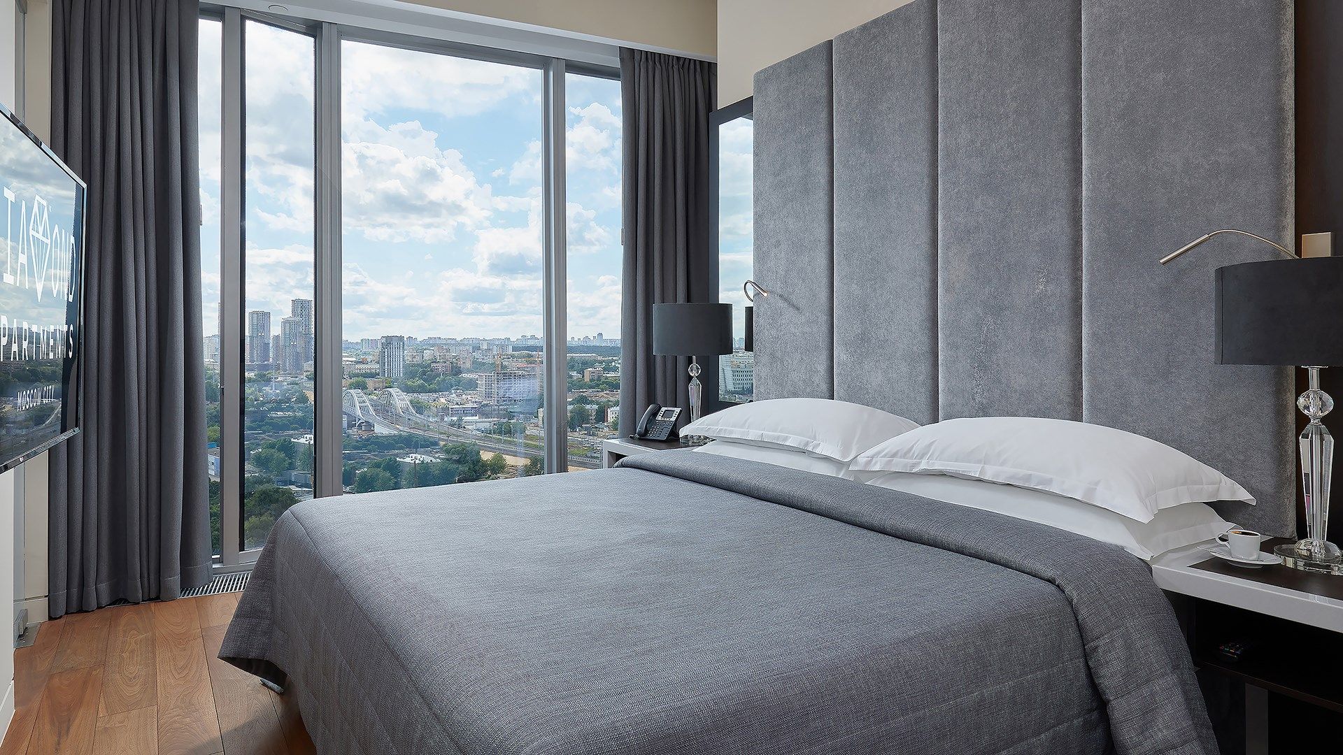 Фотография Апартаменты 4-местный 2-комнатный (Угловые роскошные)