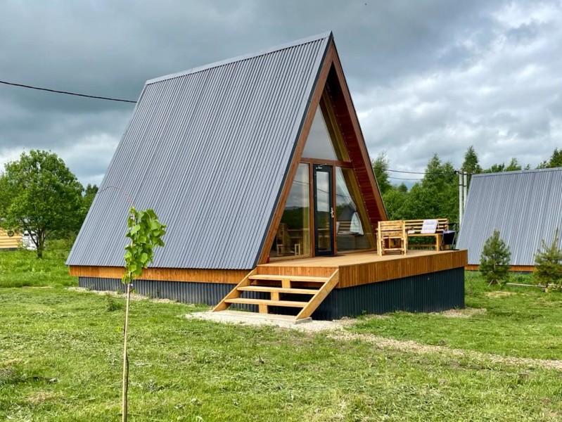Дом 2-местный A-Frame «Мята»