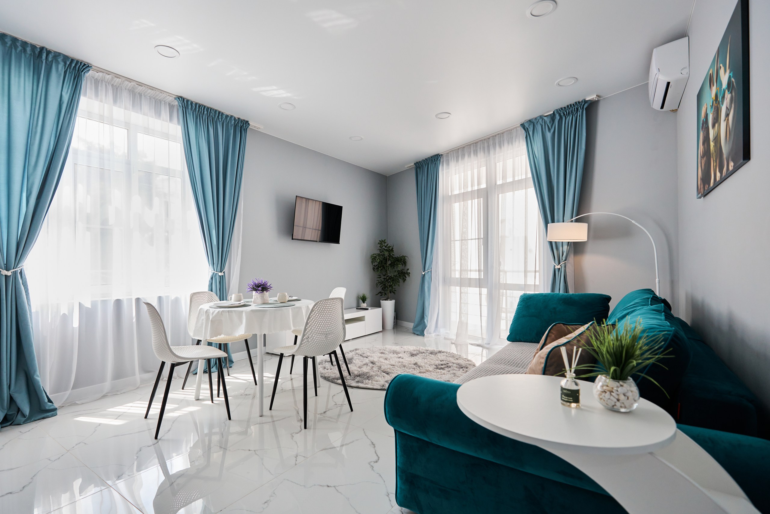 Апартаменты 4-местный 2-комнатный (Монако №10)