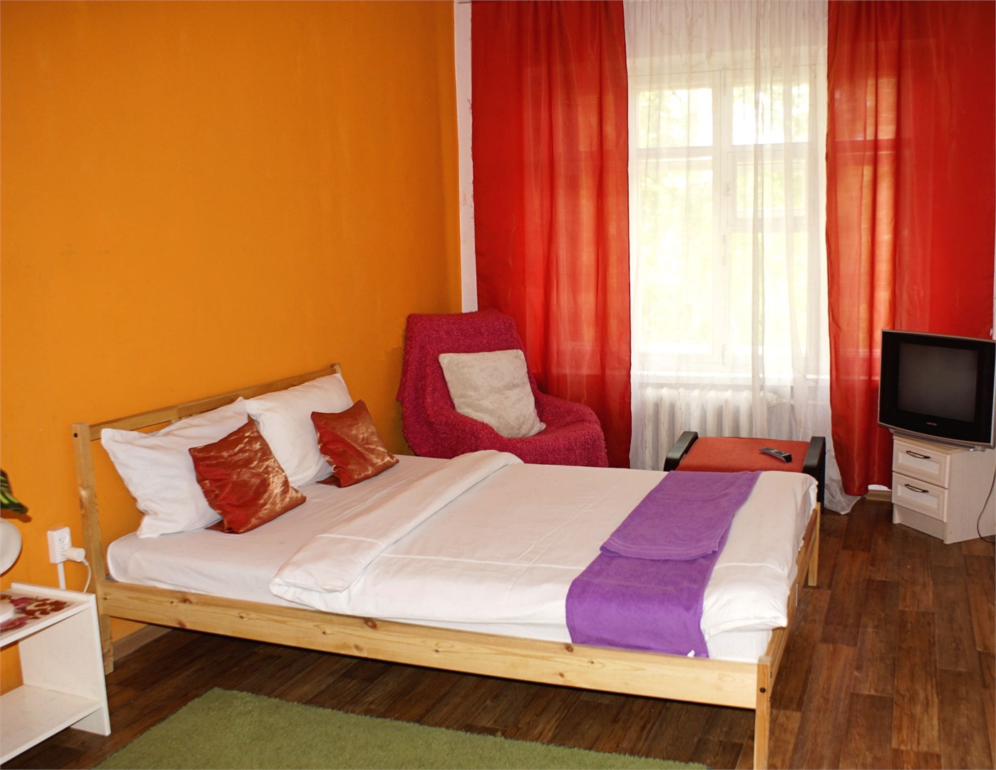 Апартаменты 2-местный DBL (с двуспальной кроватью)