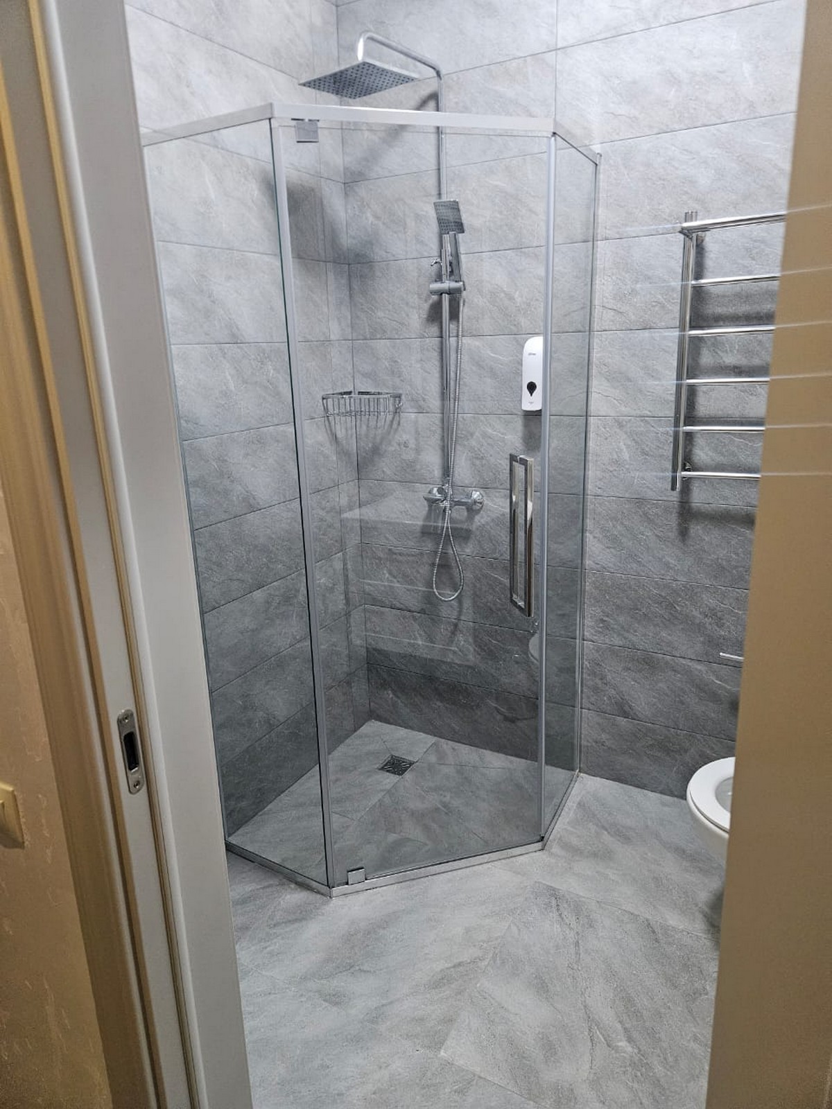 Апартаменты 4-местный 1-комнатный (с видом на город)