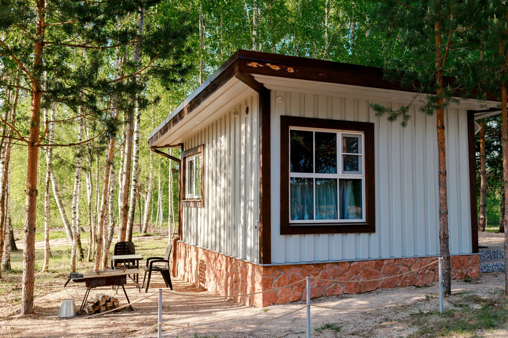 Лесное озеро — Боровские, деревня