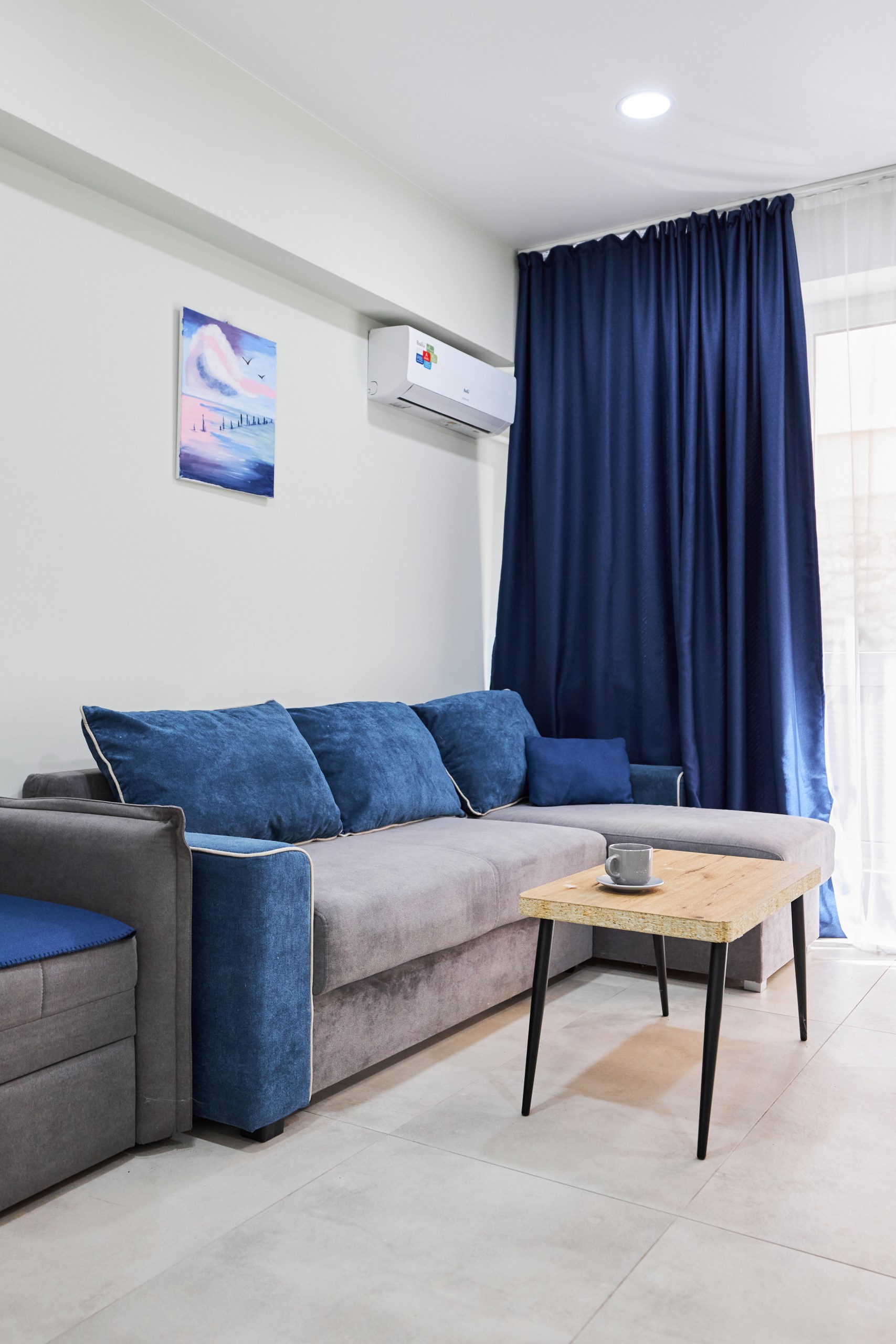 Апартаменты 5-местный 2-комнатный (с  кухней, Монако 102)