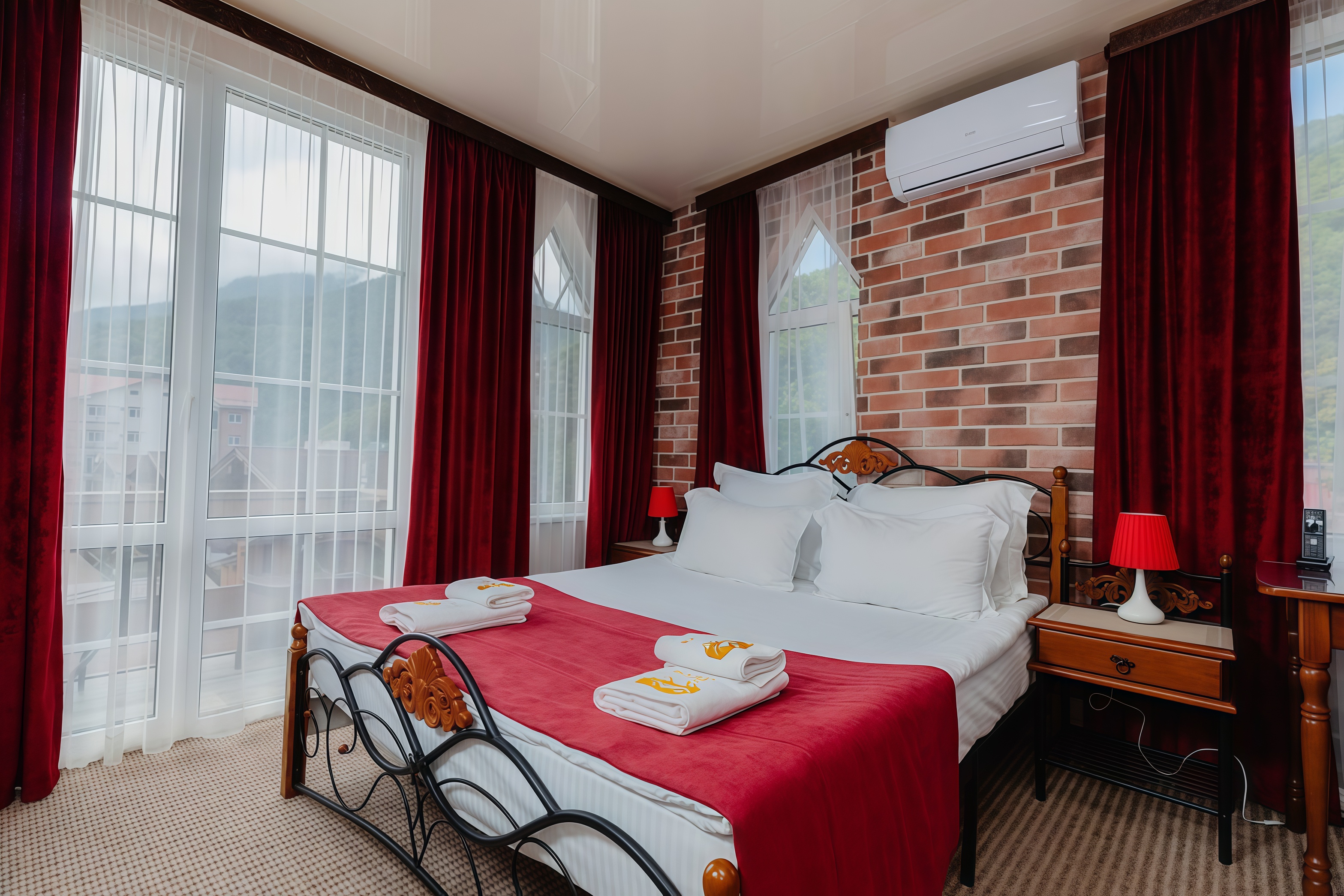 Номер Студио 2-местный 1-комнатный (с балконом)