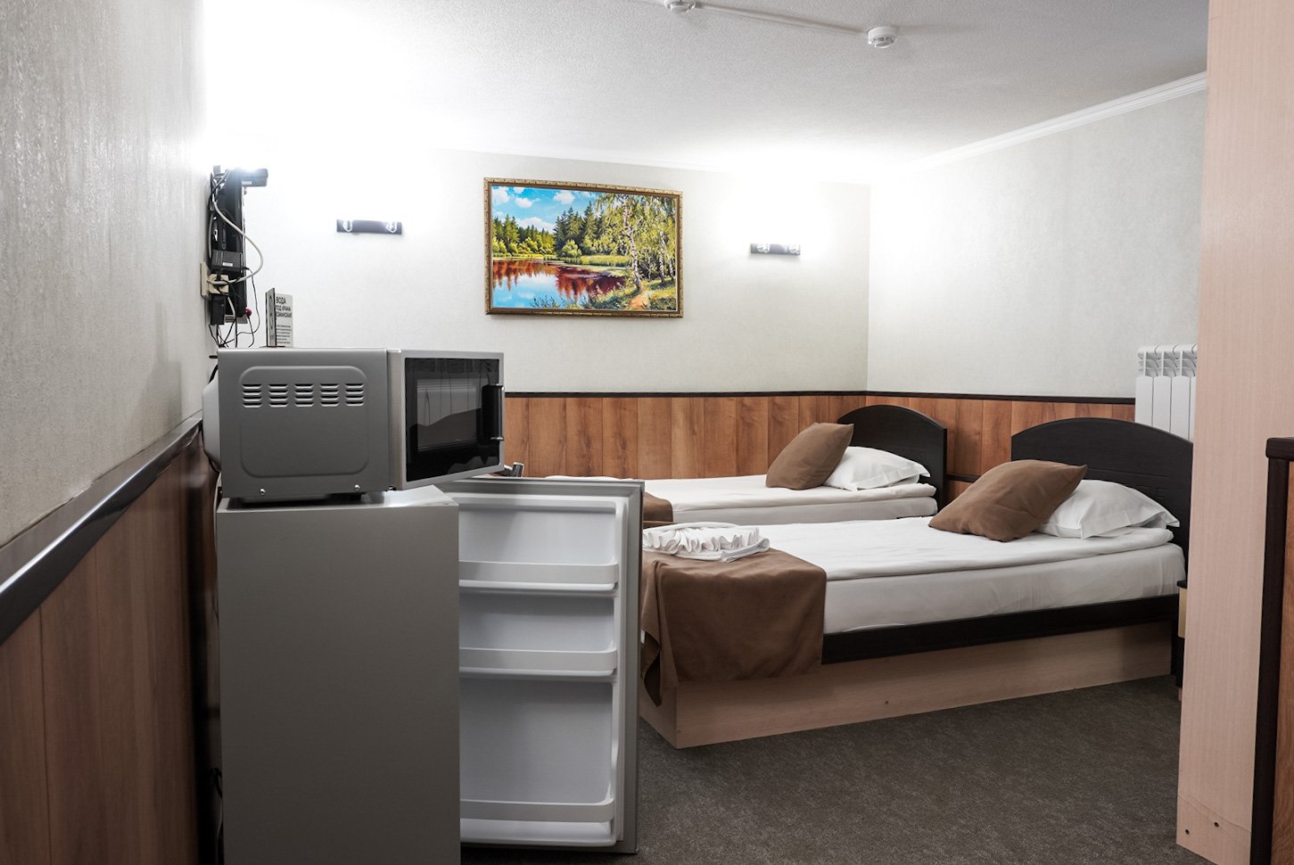 Стандартный 2-местный 1-комнатный TWIN (цокольный этаж)