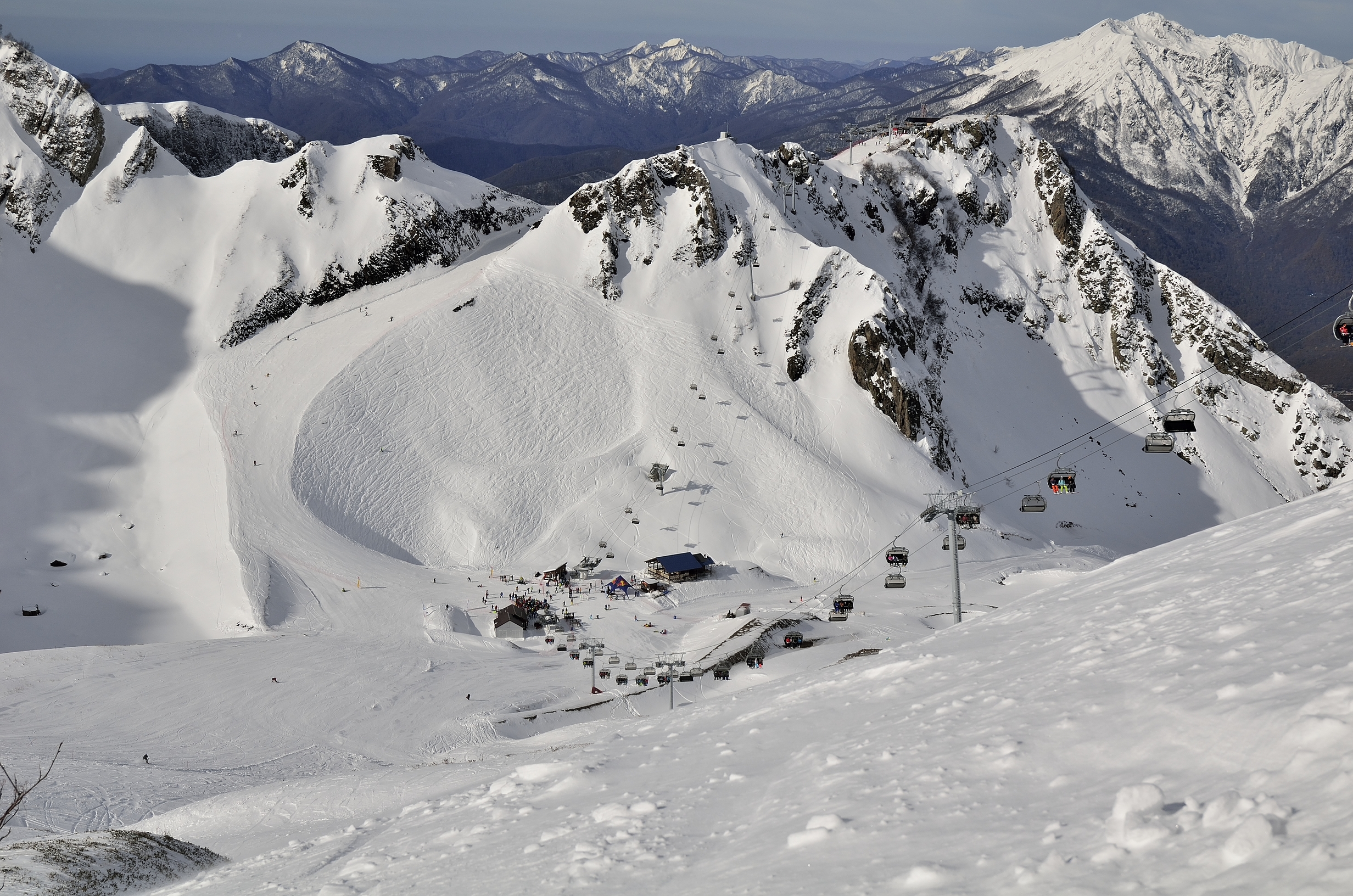 Зимняя панорама и активности