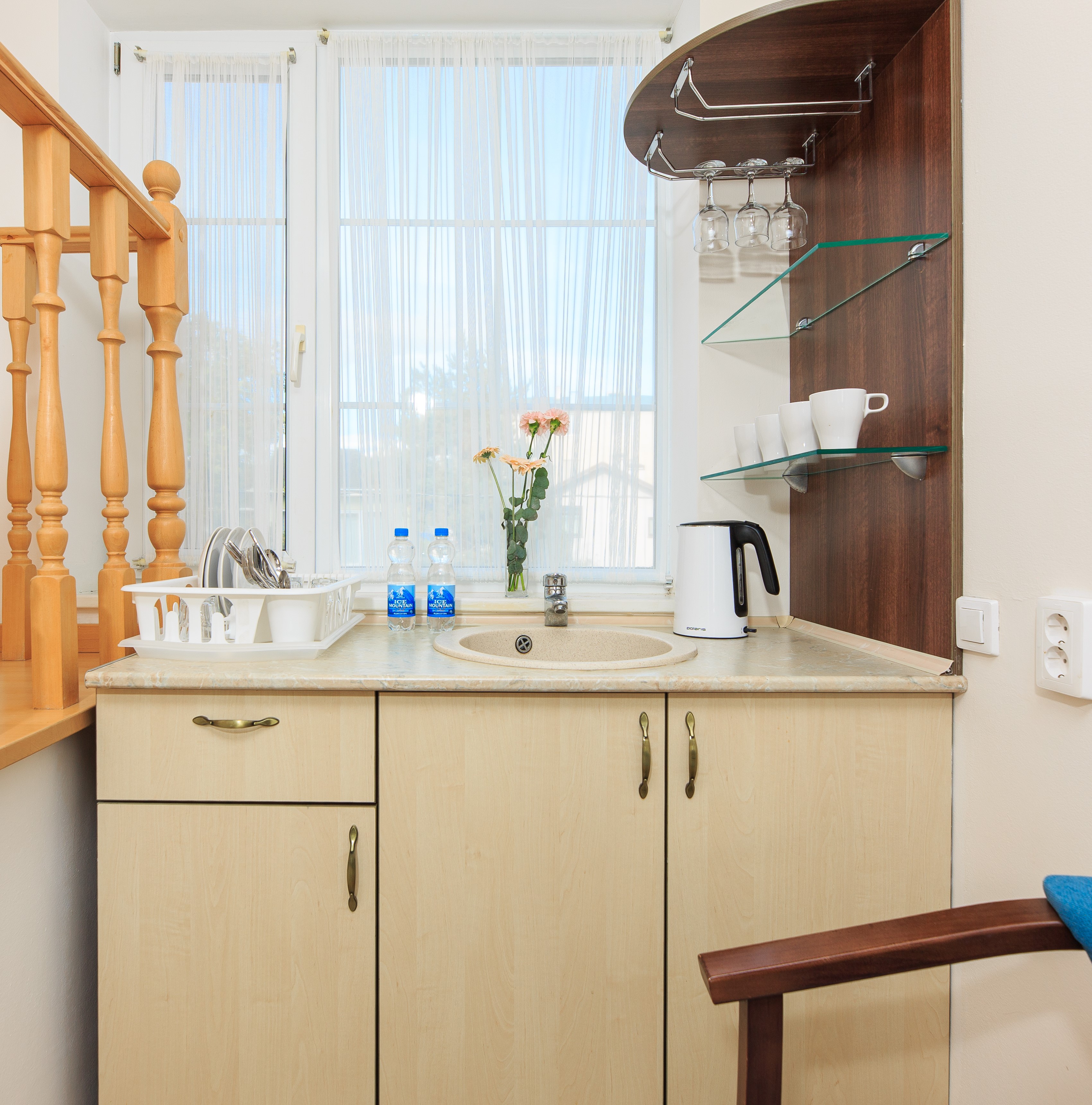 Апартаменты 4-местный 3-комнатный 2-уровневый