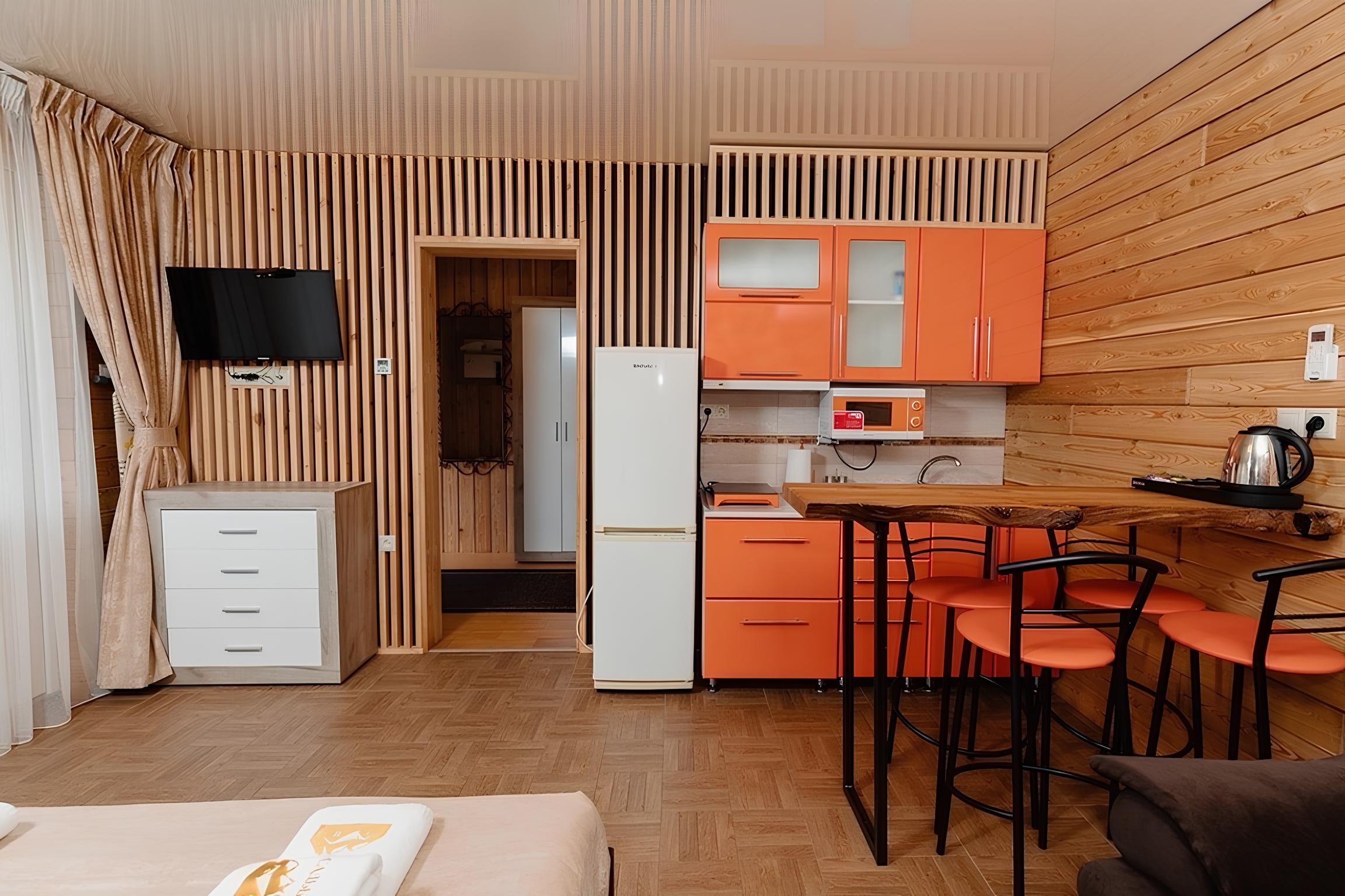 Апартаменты Студио 2-местный 1-комнатный (отдельный вход)