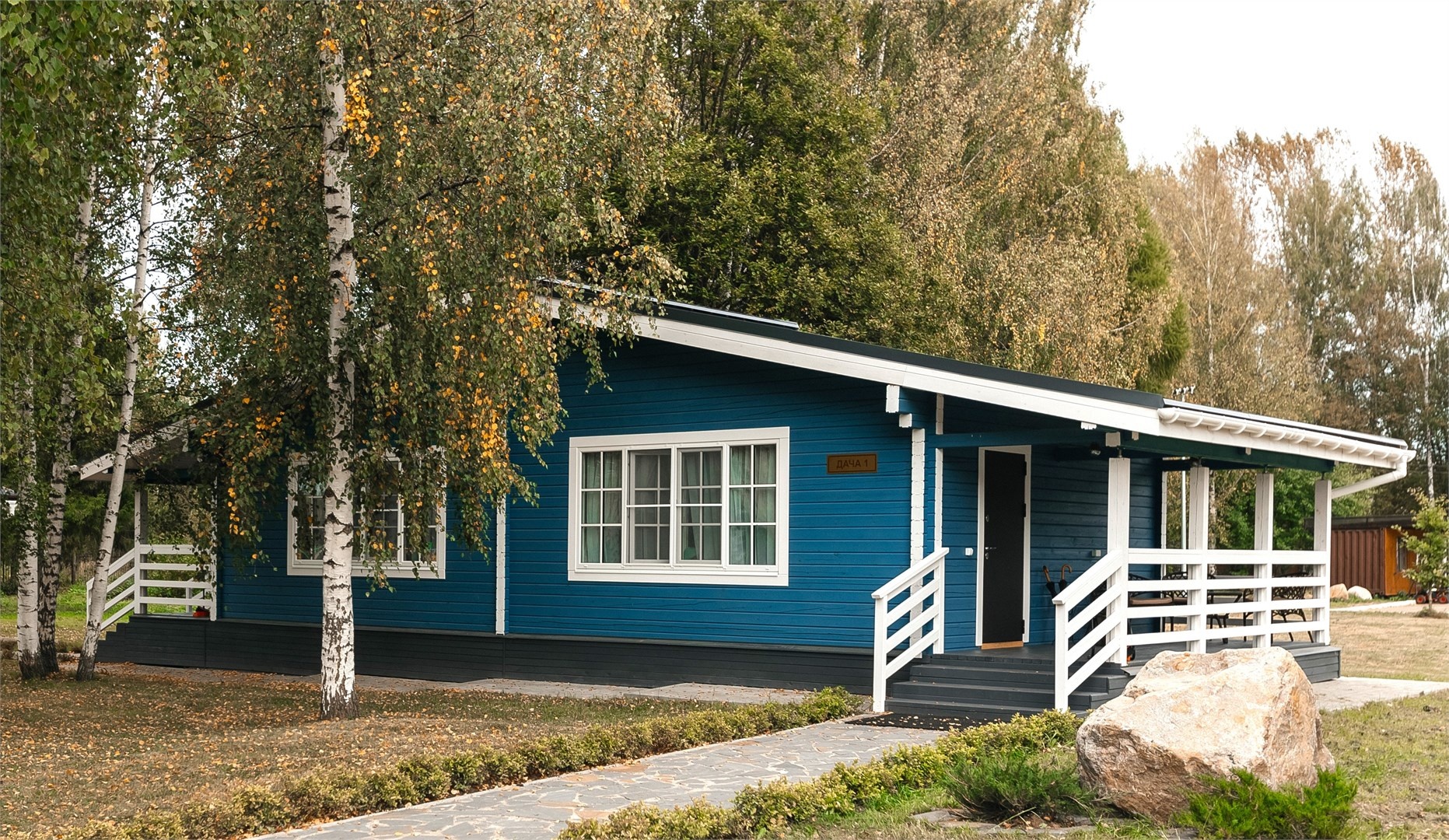 Коттедж 2-местный 1-комнатный (Лесной)