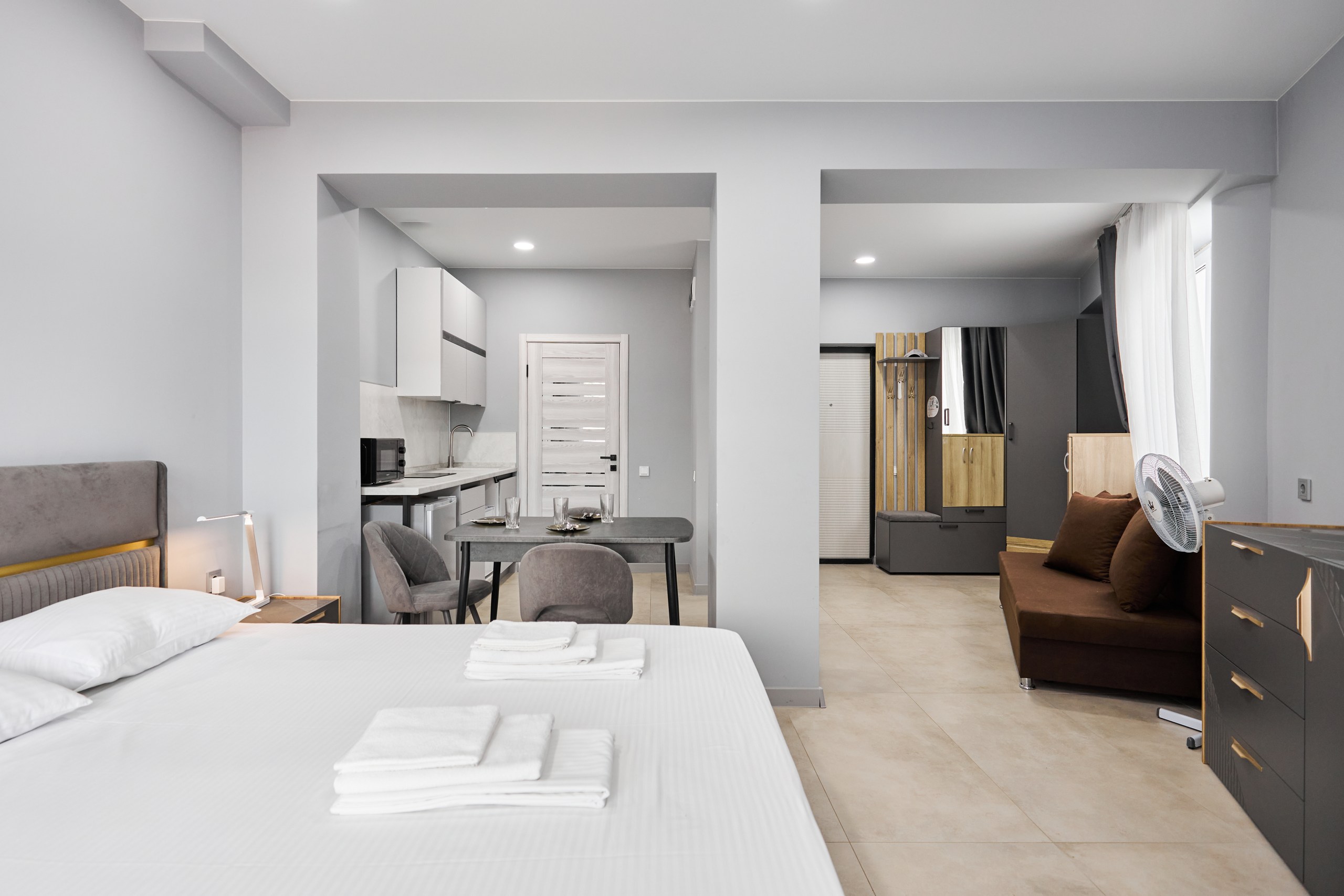 Апартаменты 4-местный 1-комнатный (Монако 1)