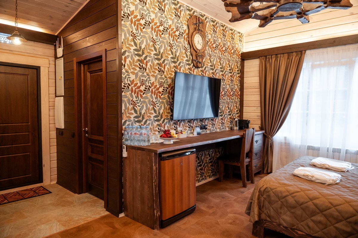 Коттедж 2-местный 1-комнатный (Лесной)