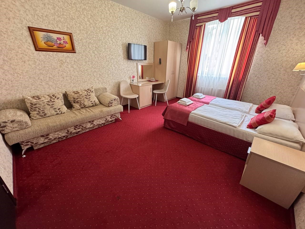 Стандартный 4-местный (до 5 гостей)