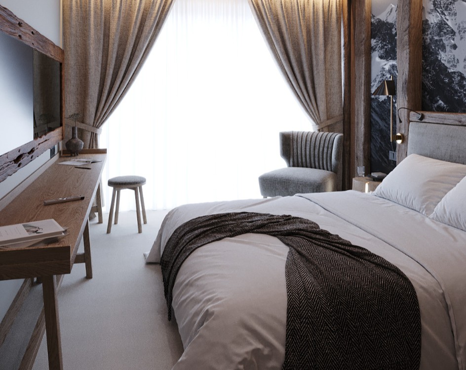 Шале 6-местный 3-комнатный (№7)