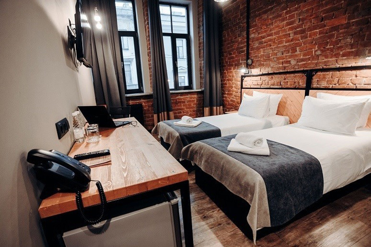 Фотография Стандартный 2-местный TWIN (вид на город)