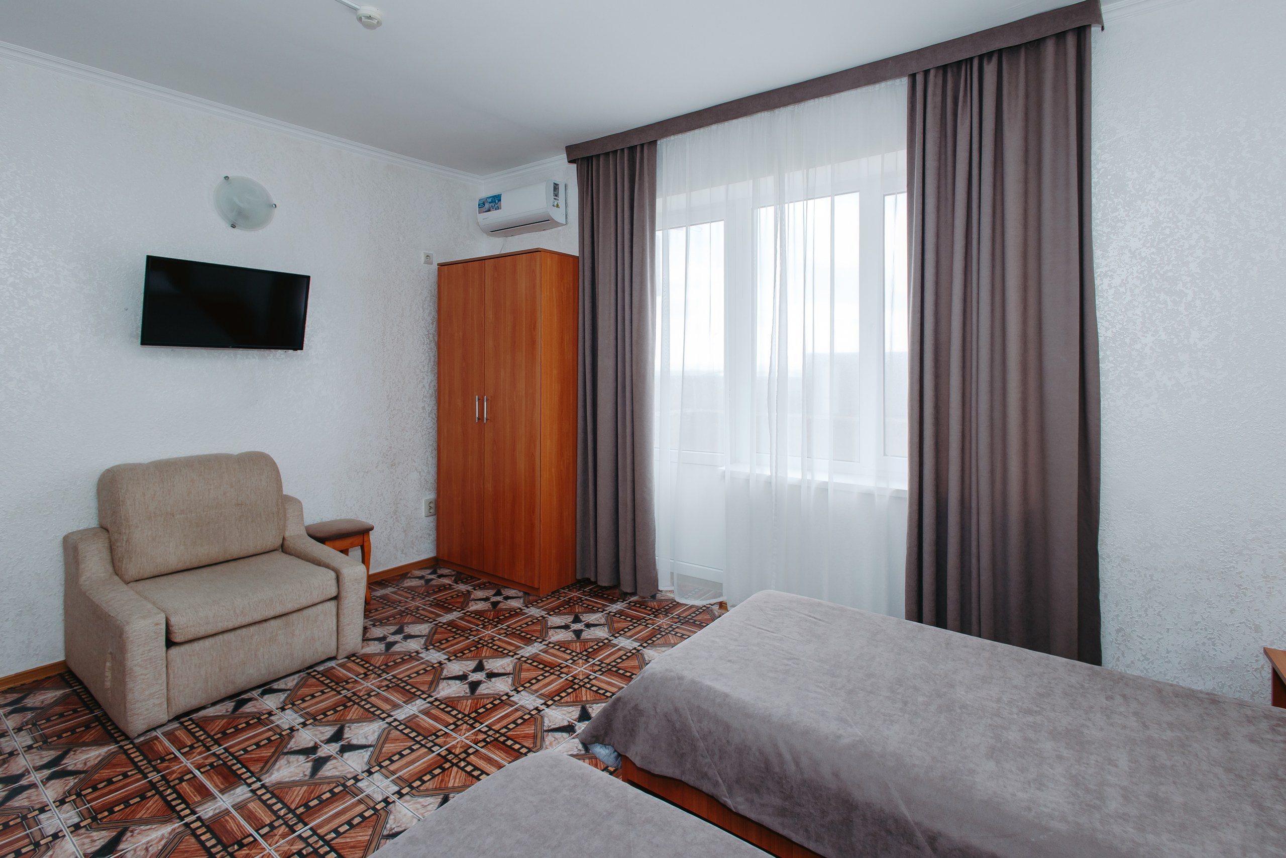 Стандартный 2-местный 2-комнатный (вид на море, 2 сан.узла)