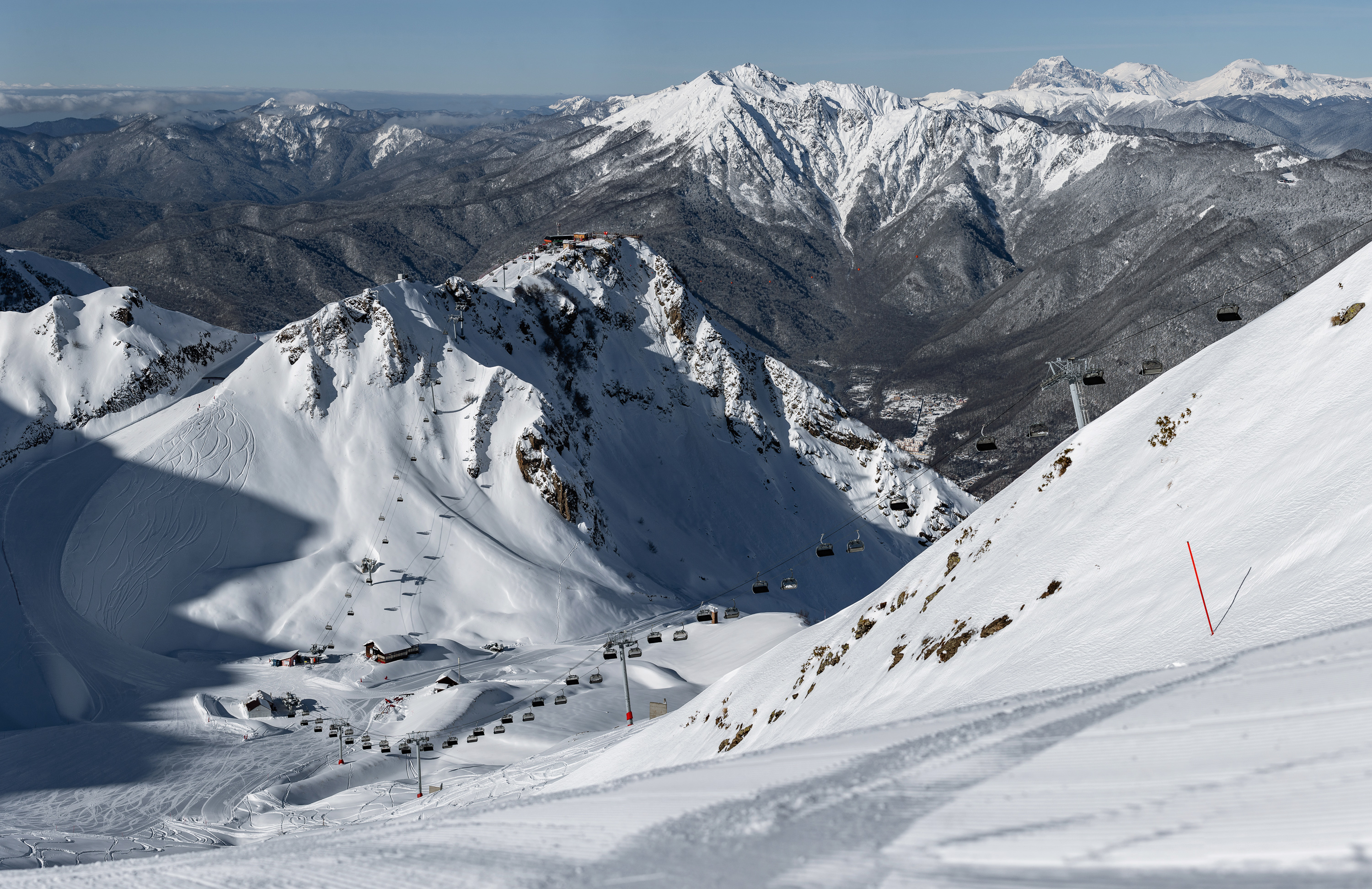 Зимняя панорама и активности