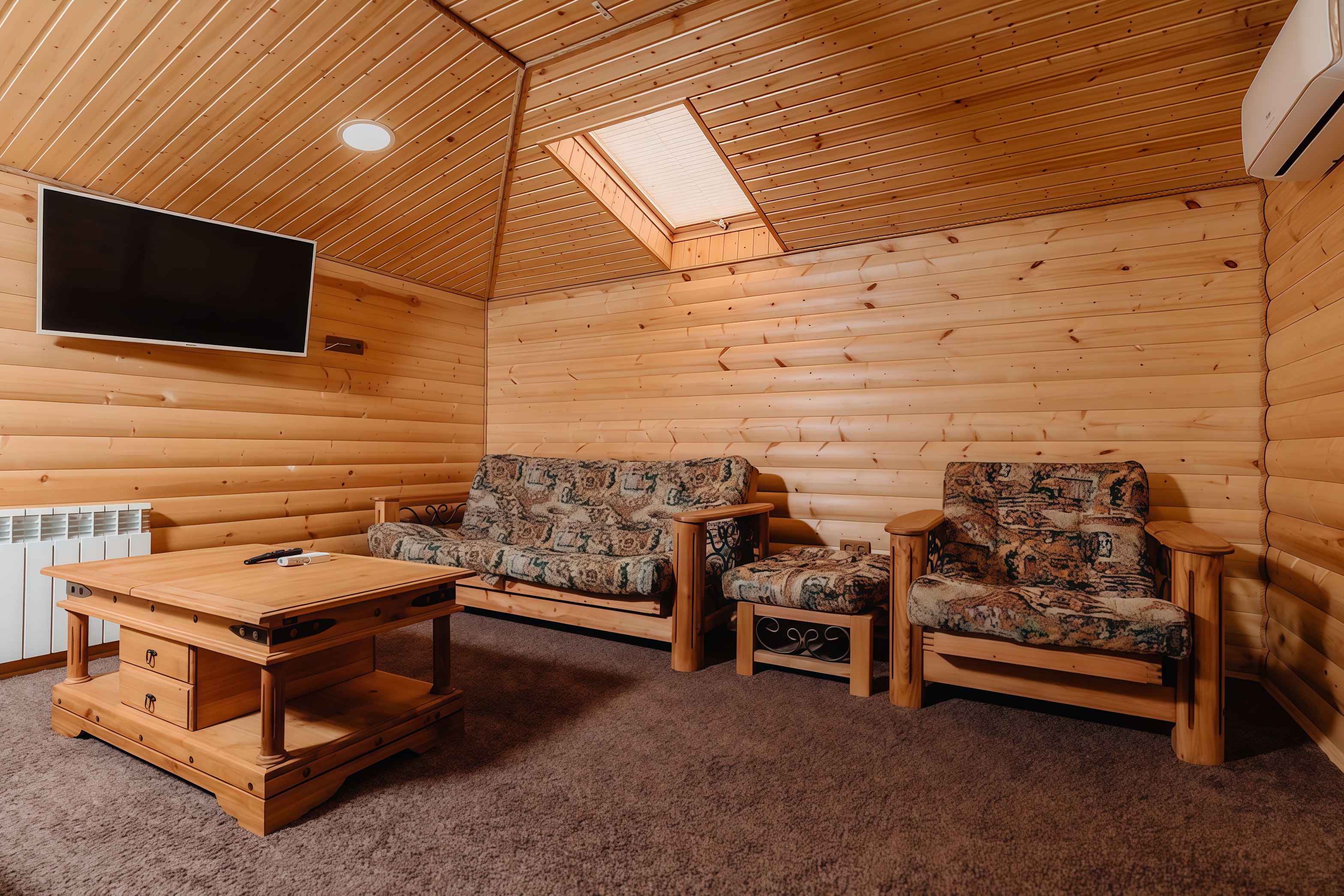 Шале 4-местный 2-комнатный Коттедж