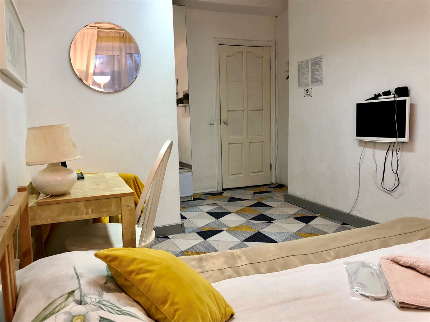 Апартаменты 2-местный DBL (с двуспальной кроватью)