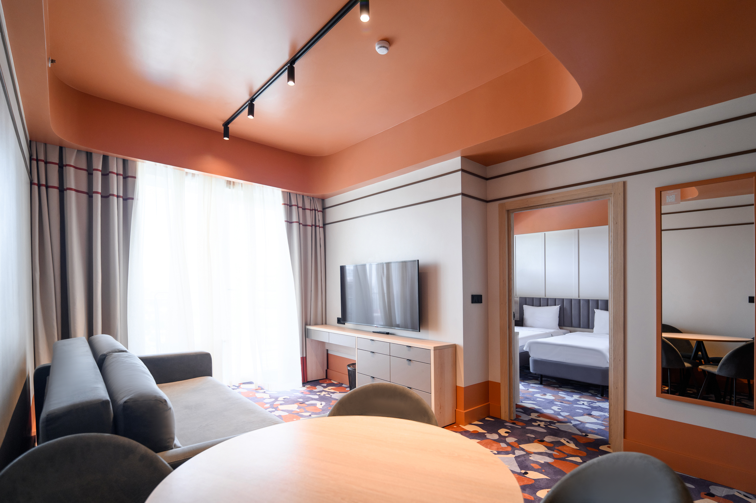 Апартаменты Супериор 2-местный 3-комнатный (с кухней)