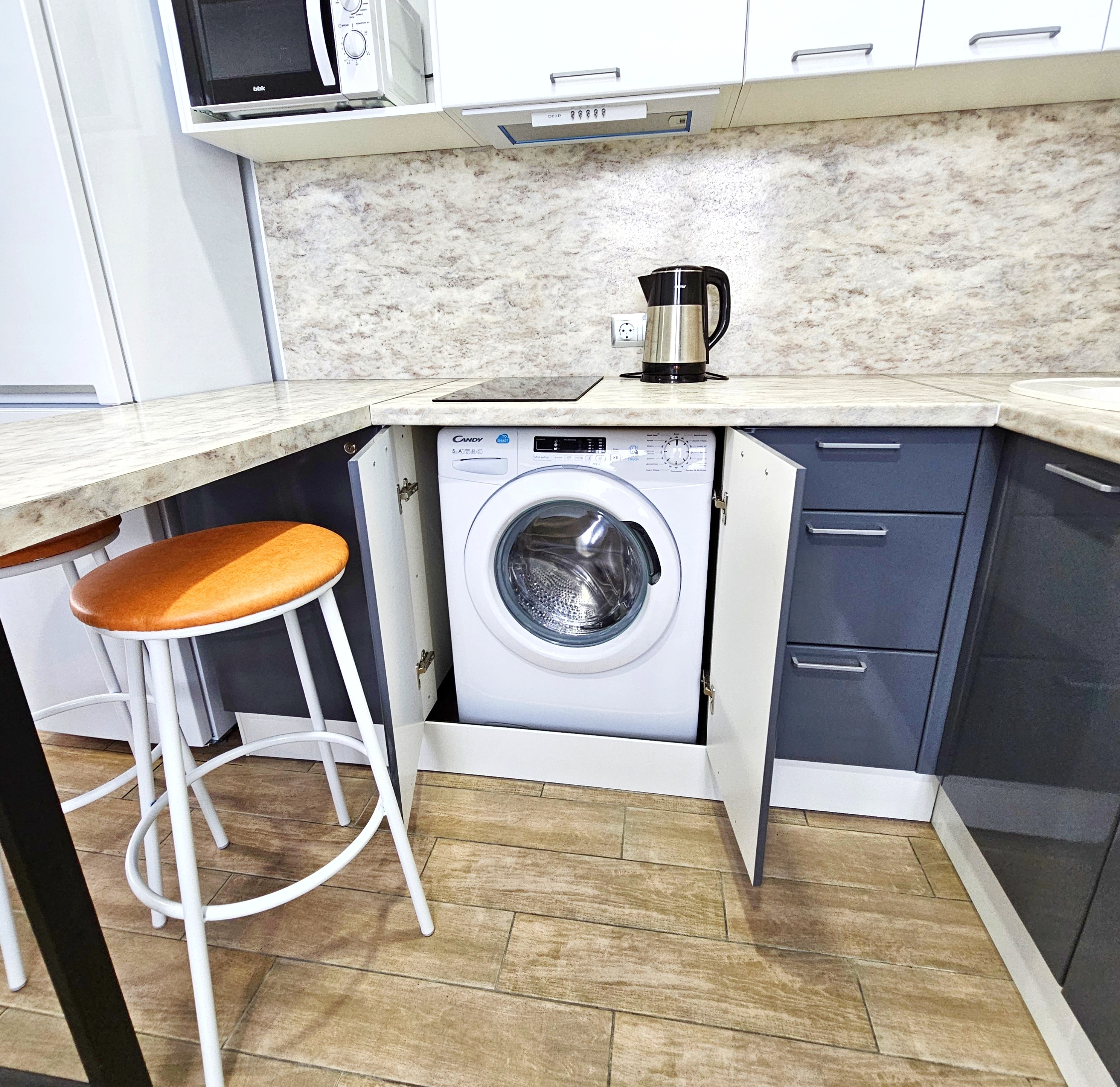 Апартаменты Студио 2-местный (с кухней, Марио № 12)