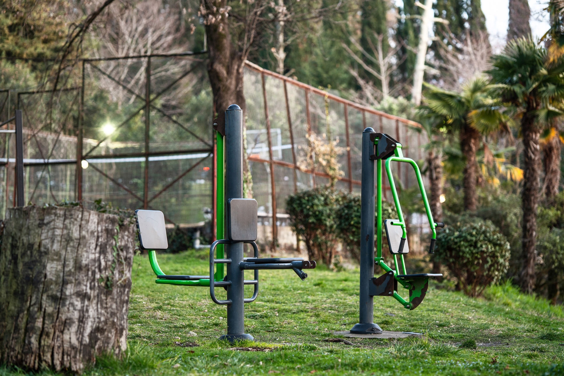 Территория санатория