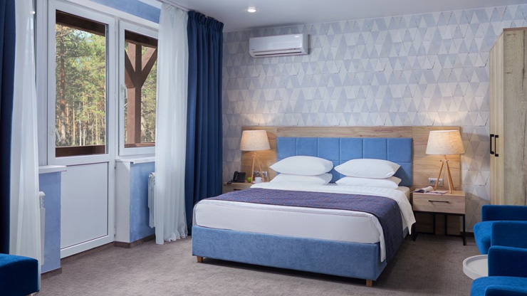 Номер 4-мест.2-комн корпус№6 в отеле COUNTRY RESORT