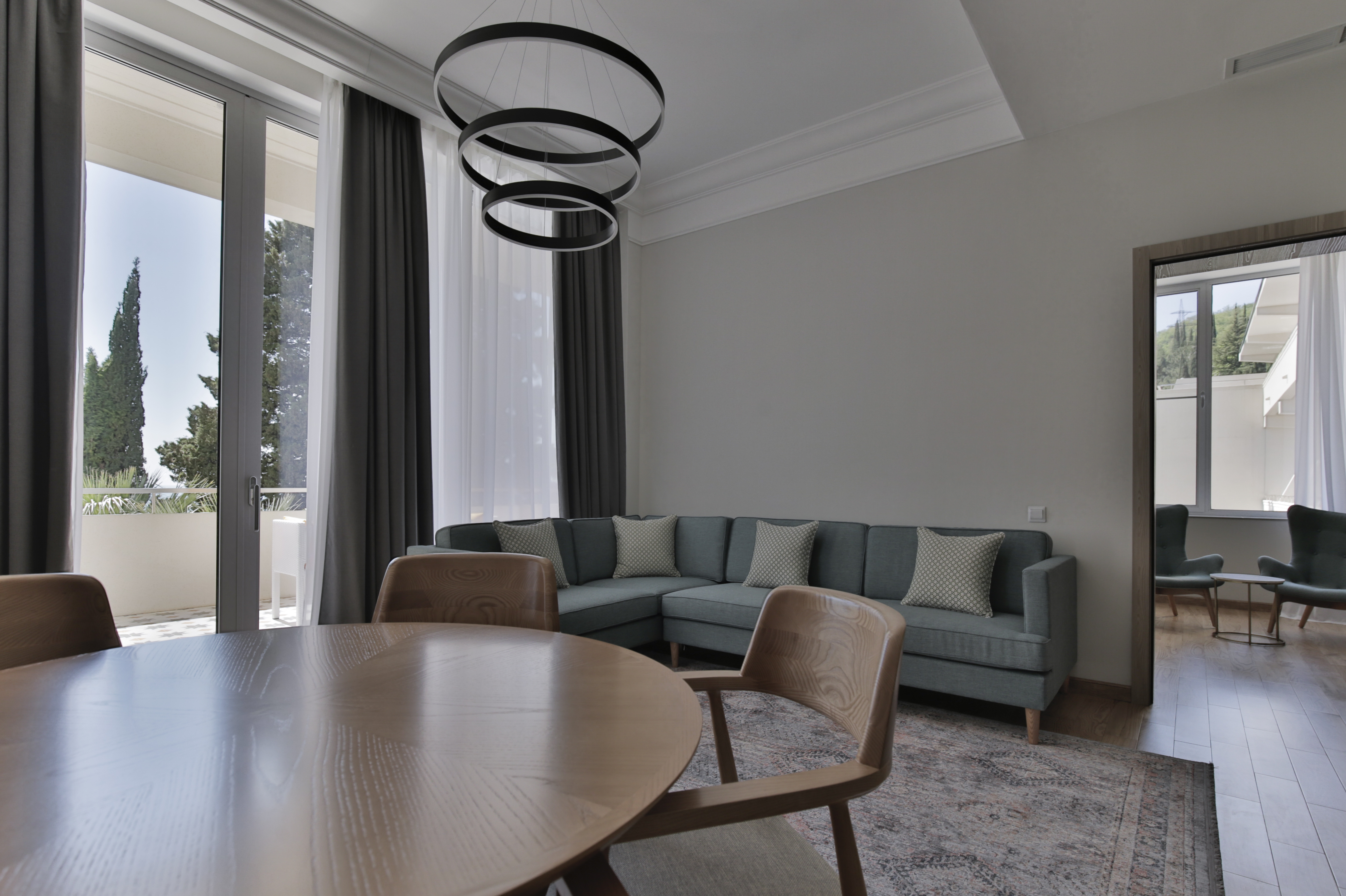 Suite 4-местный 3-комнатный с двумя террасами Sea view