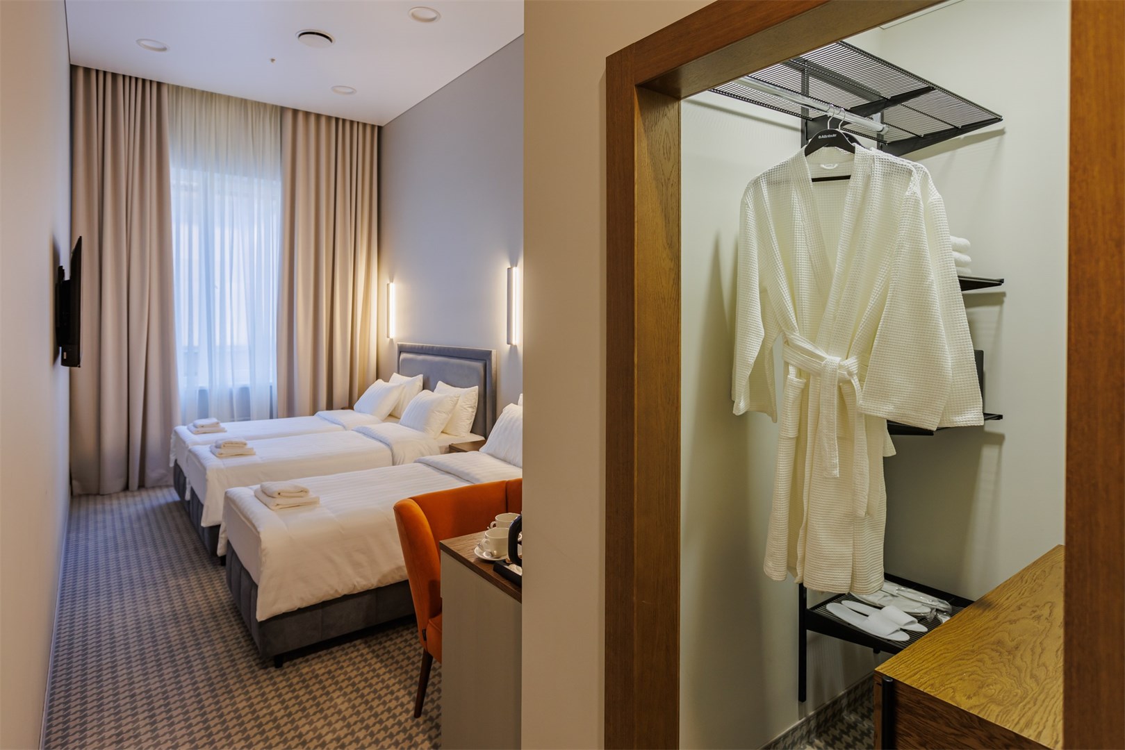 Стандартный 3-местный 1-комнатный