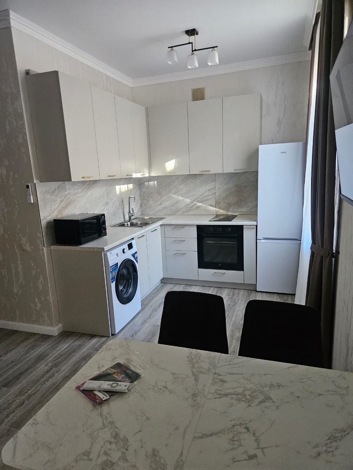 Апартаменты 4-местный 1-комнатный (с красивым видом)